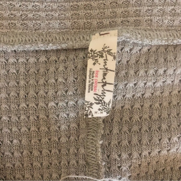 Free People Going Places Cardi in Heather Gray. M - Picture 9 of 9